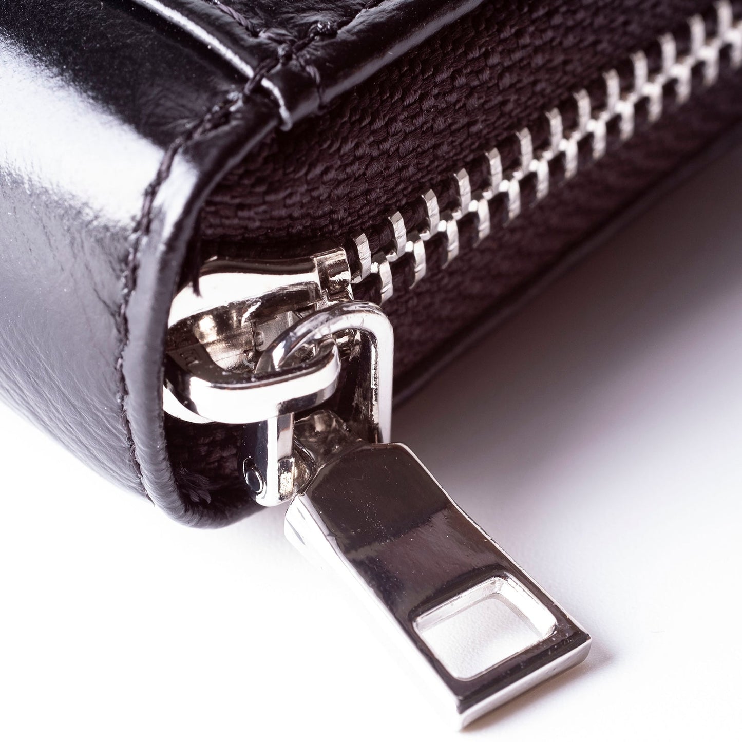 RFID Zip cowhide Card Holder Wallet - fabufabu design store