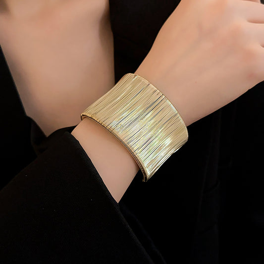 Wrist Wrap Wide Arm Cuff Bracelets