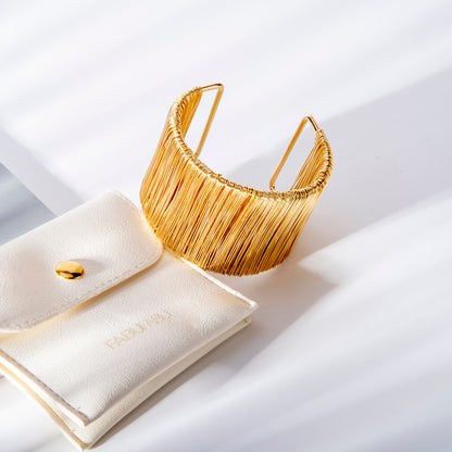 Wrist Wrap Wide Arm Cuff Bracelets