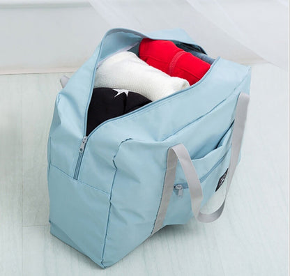 2pack Foldable Travel Duffel Bag with Fixed on the Trolley Case - fabufabu design store