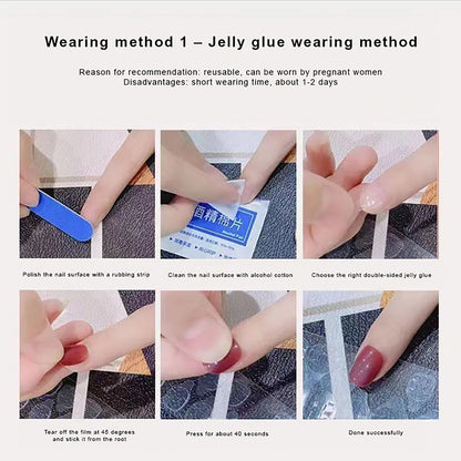 Reusable 3d Press On Nails