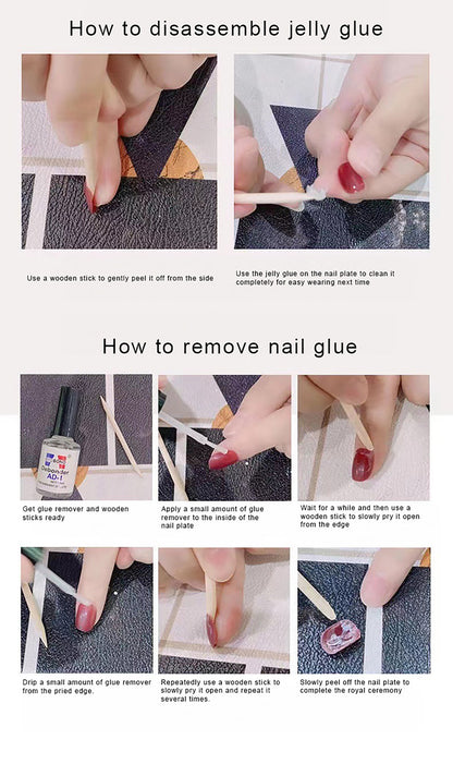 Reusable 3d Press On Nails