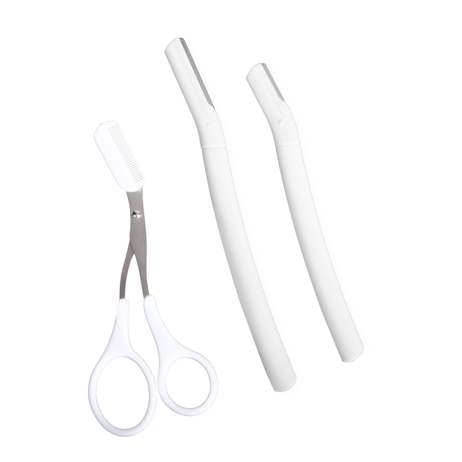 Fabufabu 3-in-1 eyebrow kit featuring eyebrow powders, pencils, and brushes for shaping and defining eyebrows.
