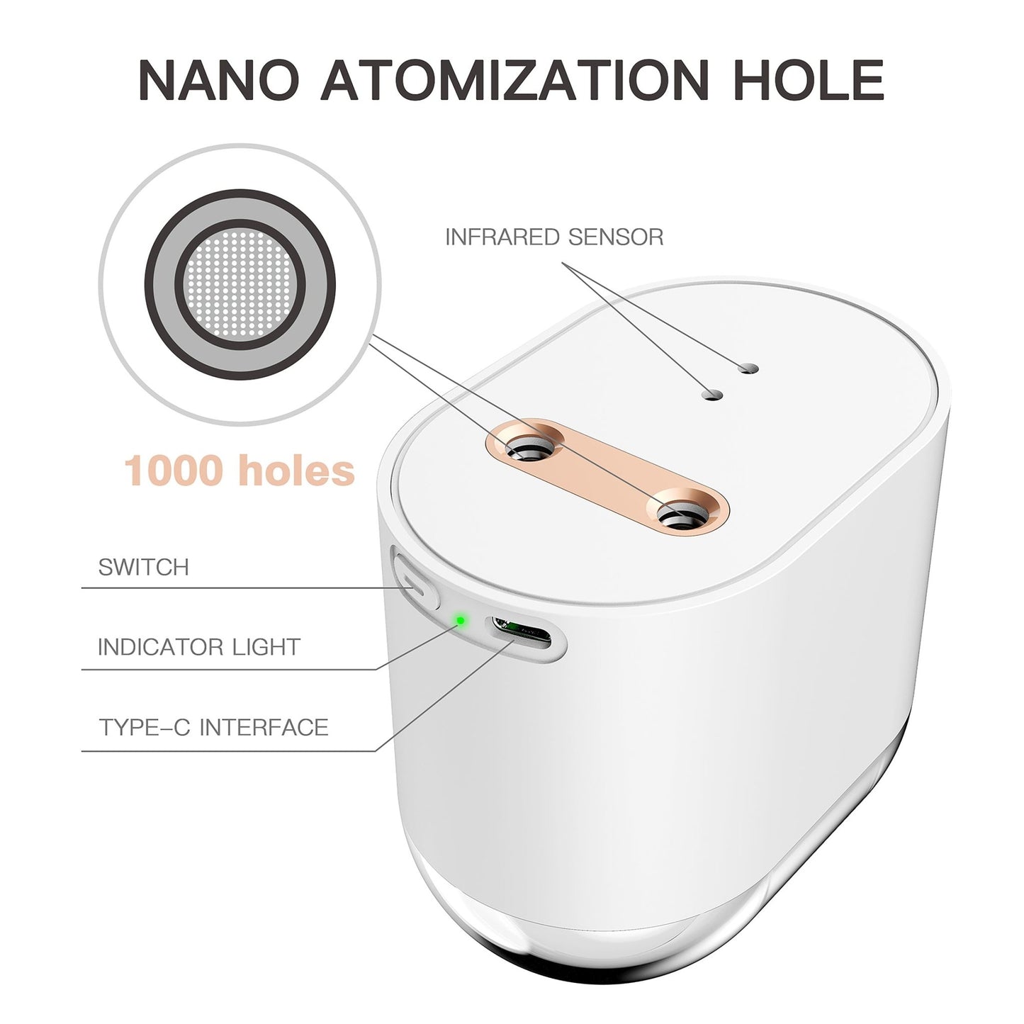 Automatic Hand Sanitizer Dispenser - fabufabu design store