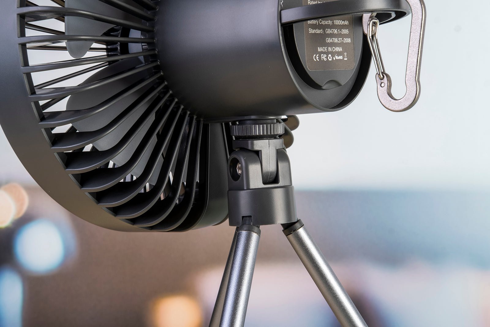 Camping fan with LED Lantern - fabufabu design store