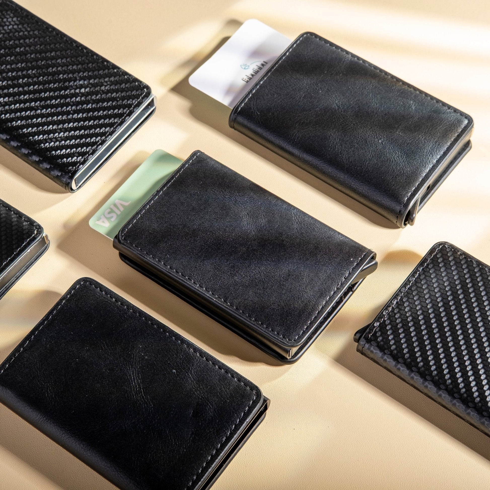 Credit Card Slim Wallet RFID Blocking - fabufabu design store