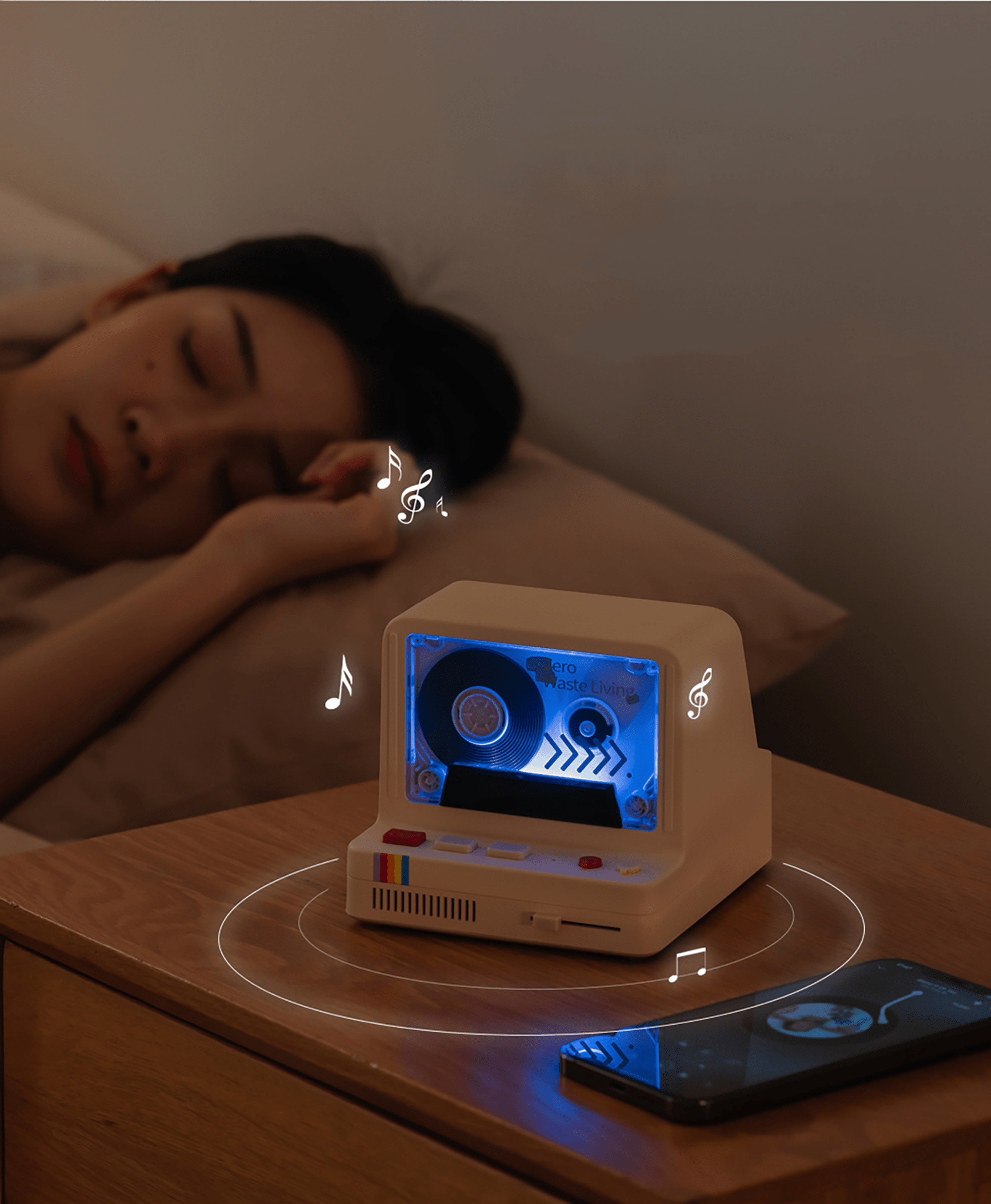 Desk Bluetooth Cassette Player Portable Stereo Tape Retro Bluetooth Speaker - fabufabu design store