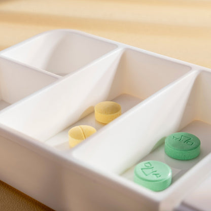 Fabufabu 4 Compartments Portable Pill Case - fabufabu design store