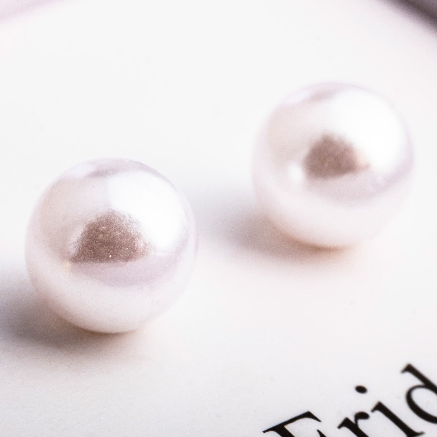 Fabufabu Copper Imitation Pearl Earrings 5 Pairs Box Set - fabufabu design store