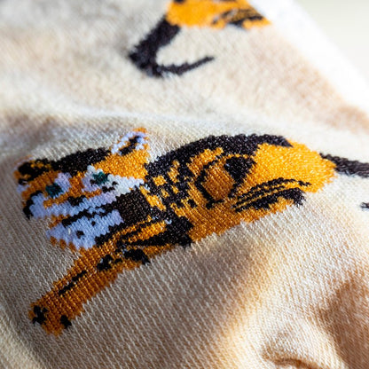 Fabufabu Cute Novelty Cat Patterned Socks Lady & Men - fabufabu design store