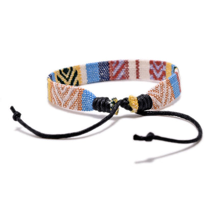 Hemp Cords Ethnic Tribal Bracelets - fabufabu design store