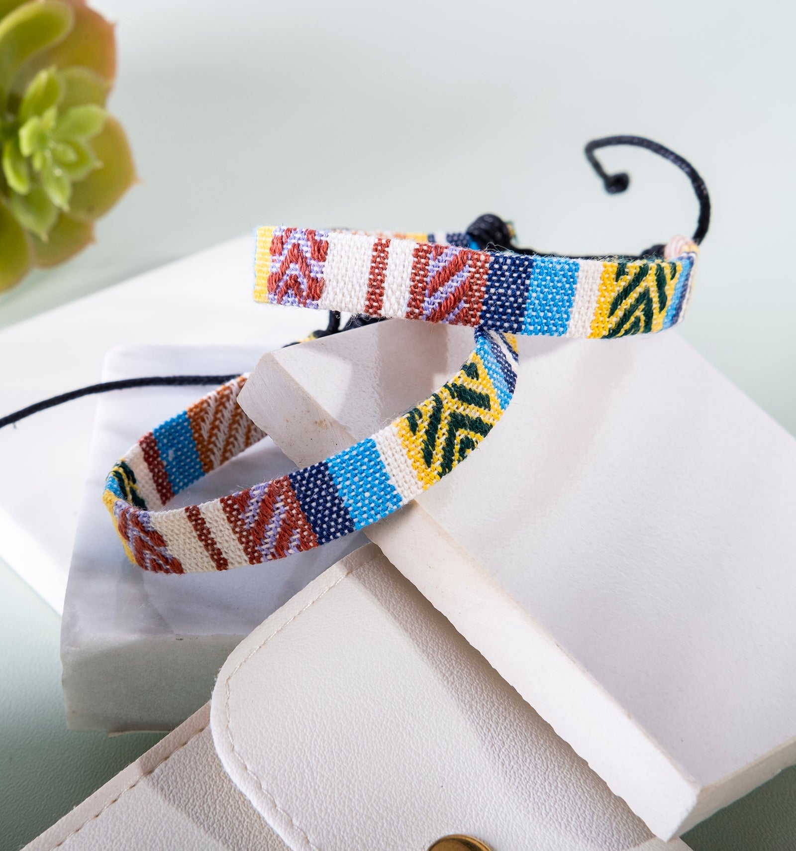 Hemp Cords Ethnic Tribal Bracelets - fabufabu design store