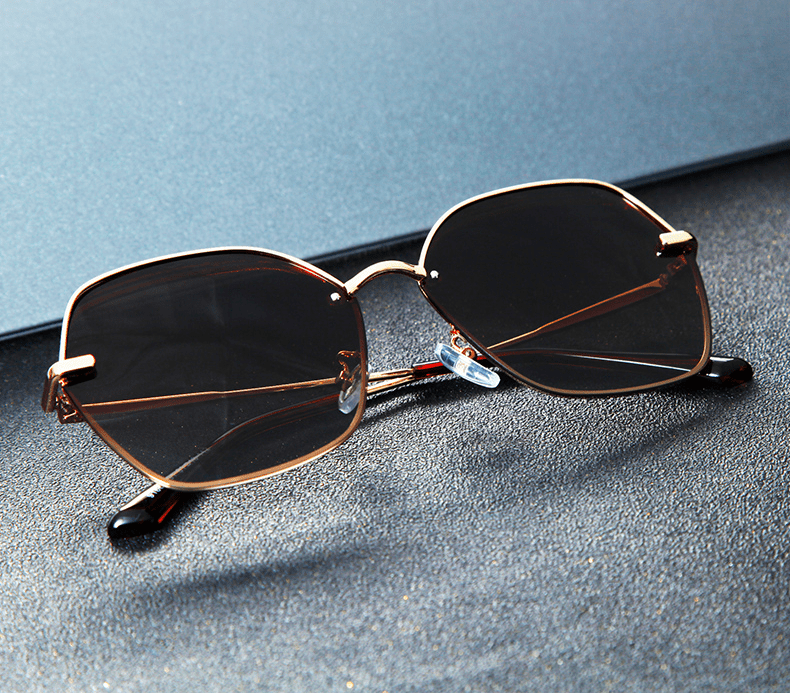 Hipster Hexagonal Polarized Sunglasses - fabufabu design store