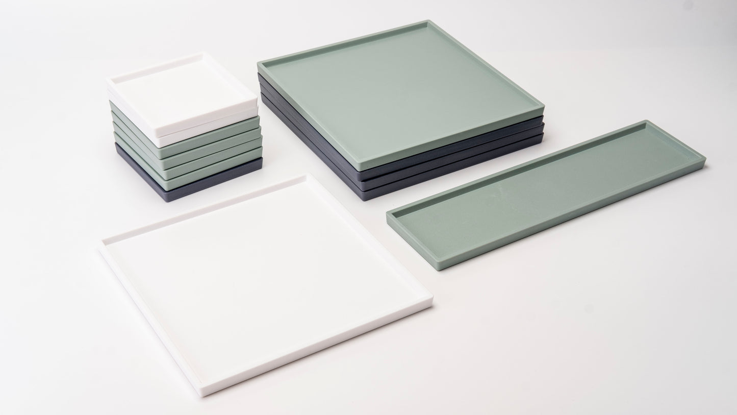 Food-grade Square Polypropylene MultipurposeTray