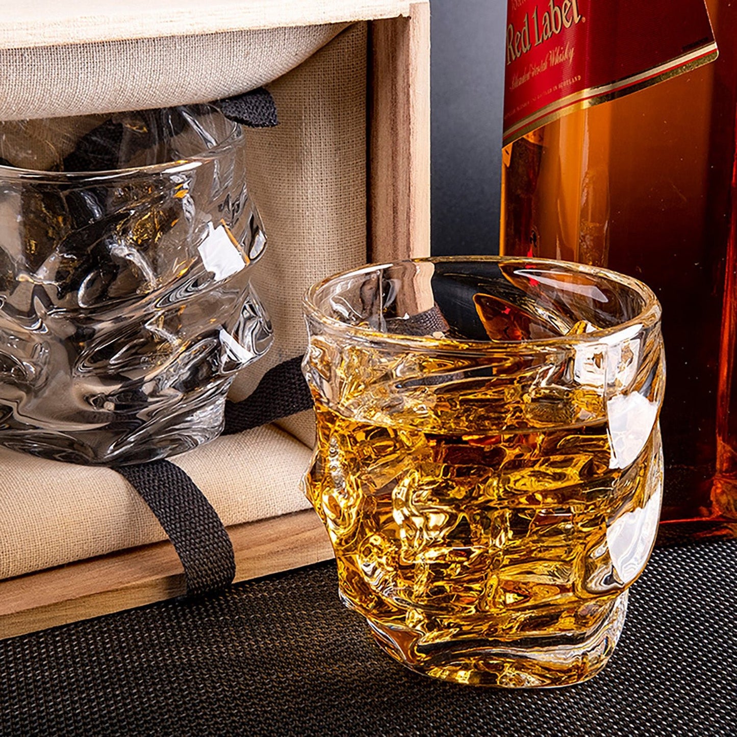 Japan Fashioned Whiskey Glasses 17 Oz Glasses Set of 2 - fabufabu design store