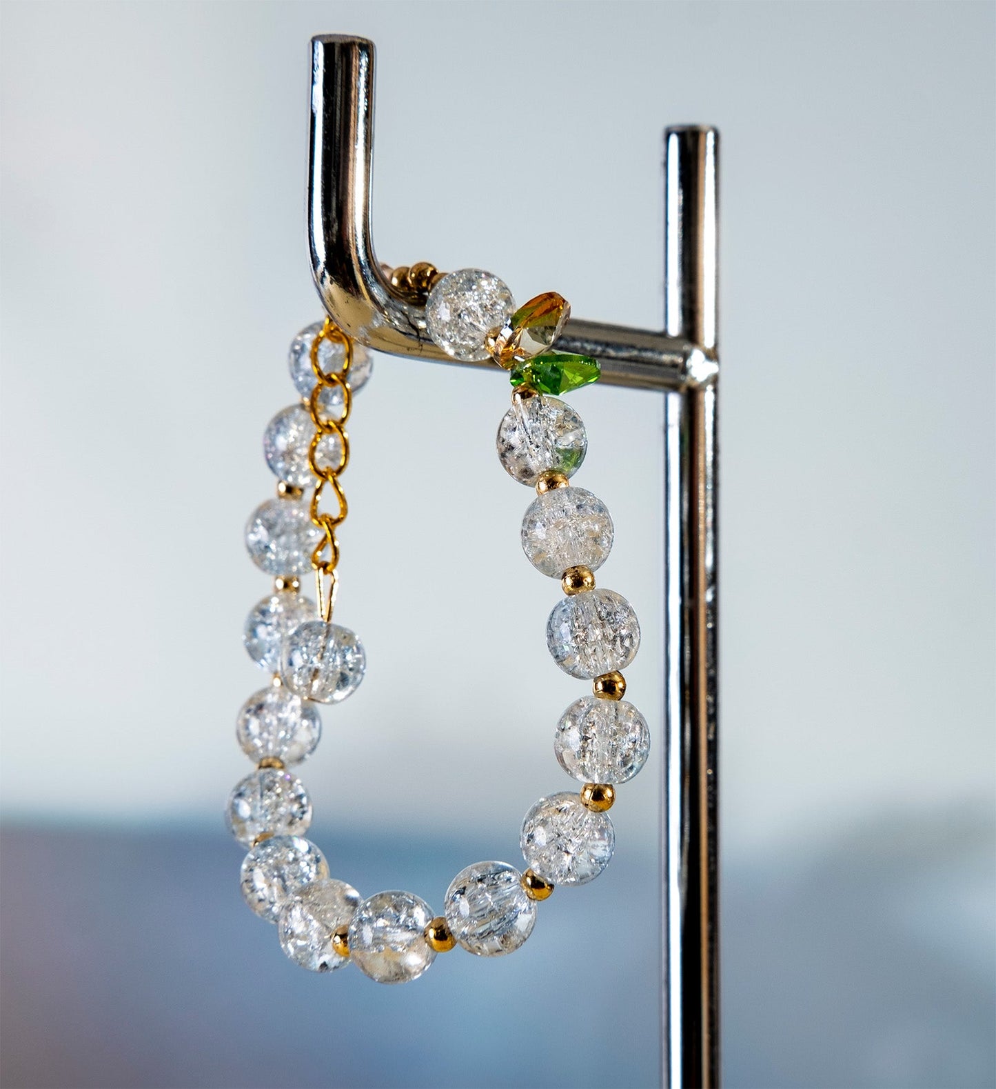 Jewelry 8mm Glass Charm Bracelet - fabufabu design store