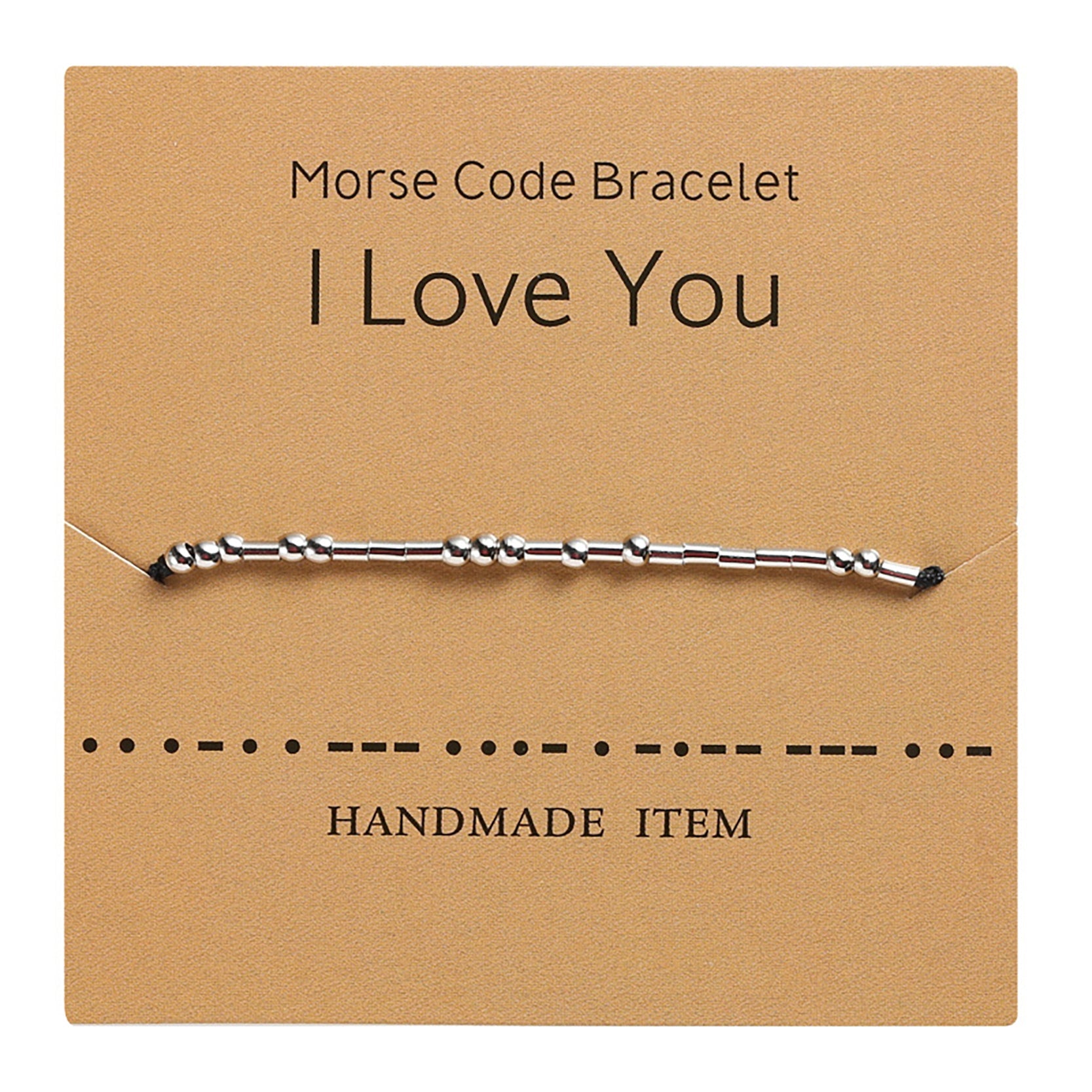 Morse Code Bracelet Couple Distance Matching - fabufabu design store