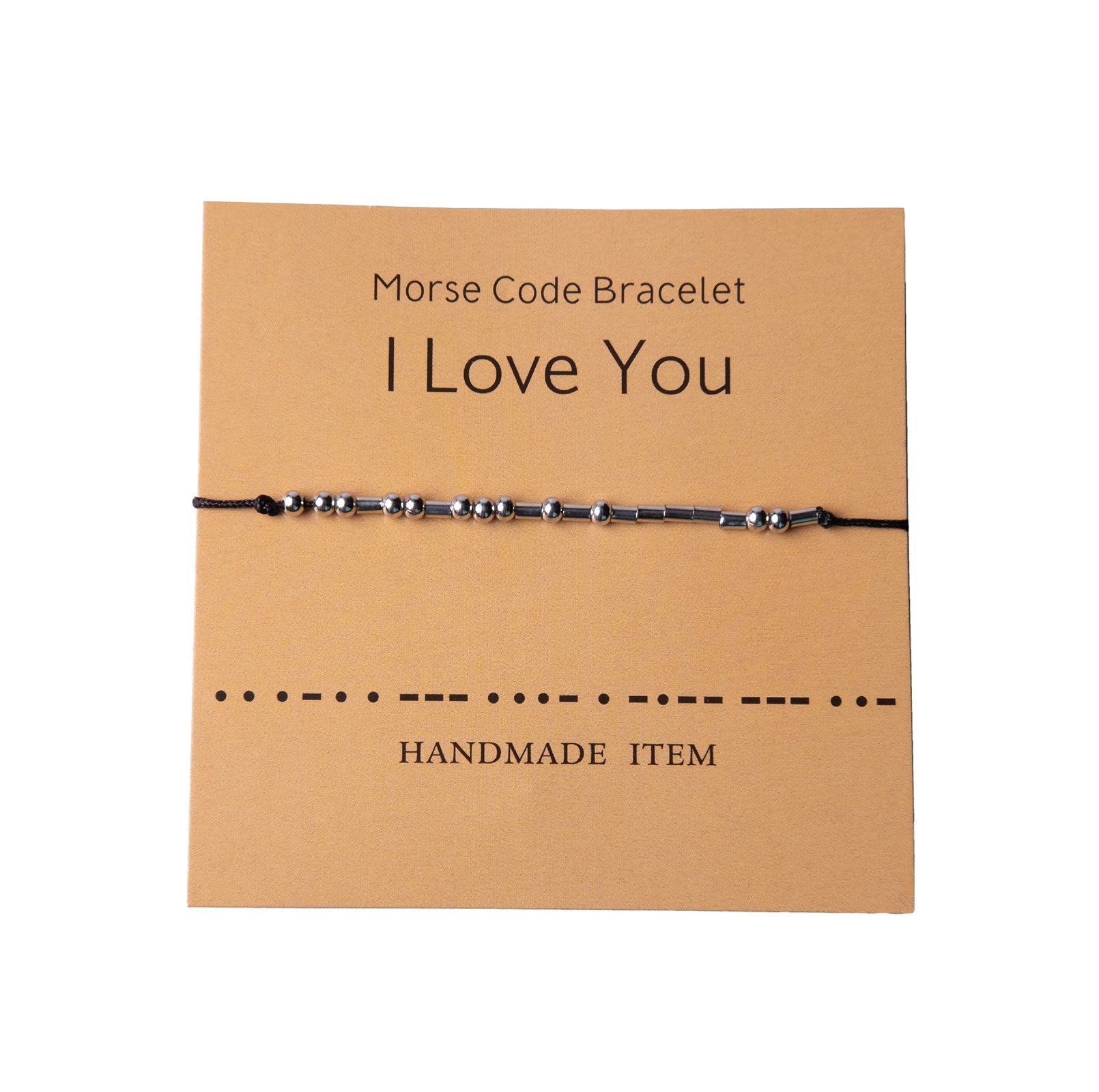 Morse Code Bracelet Couple Distance Matching - fabufabu design store