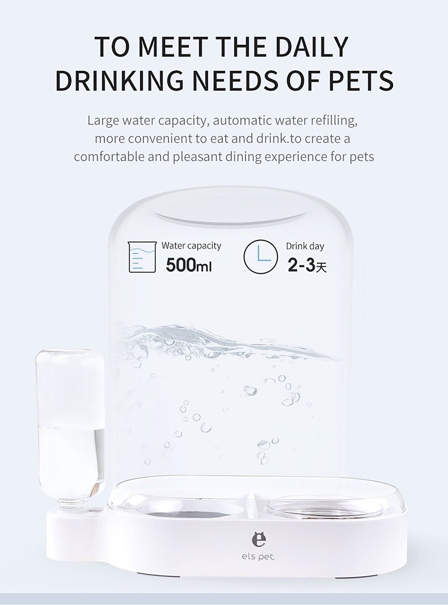 Pet 2 - in - 1 Water Bowl and Food Bowl - fabufabu design store