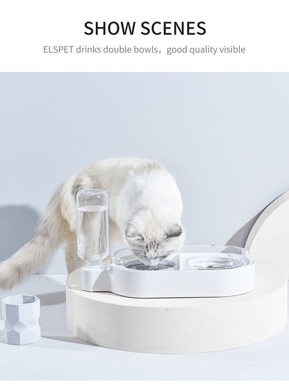 Pet 2 - in - 1 Water Bowl and Food Bowl - fabufabu design store