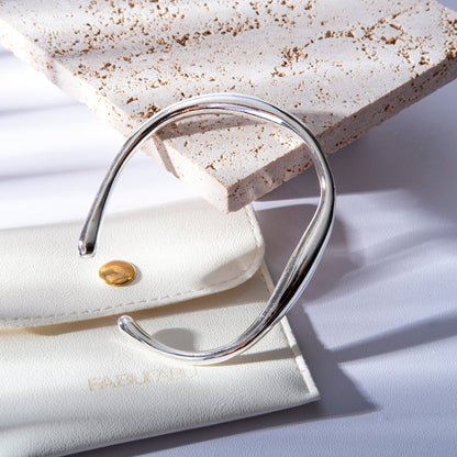 Platinum - plated Genuine Silver Bracelet - fabufabu design store