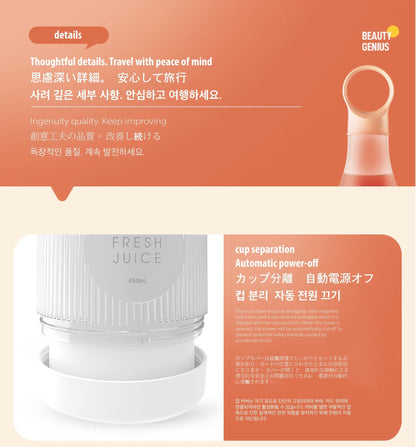 Portable Mini Blender for Fresh Juice - fabufabu design store