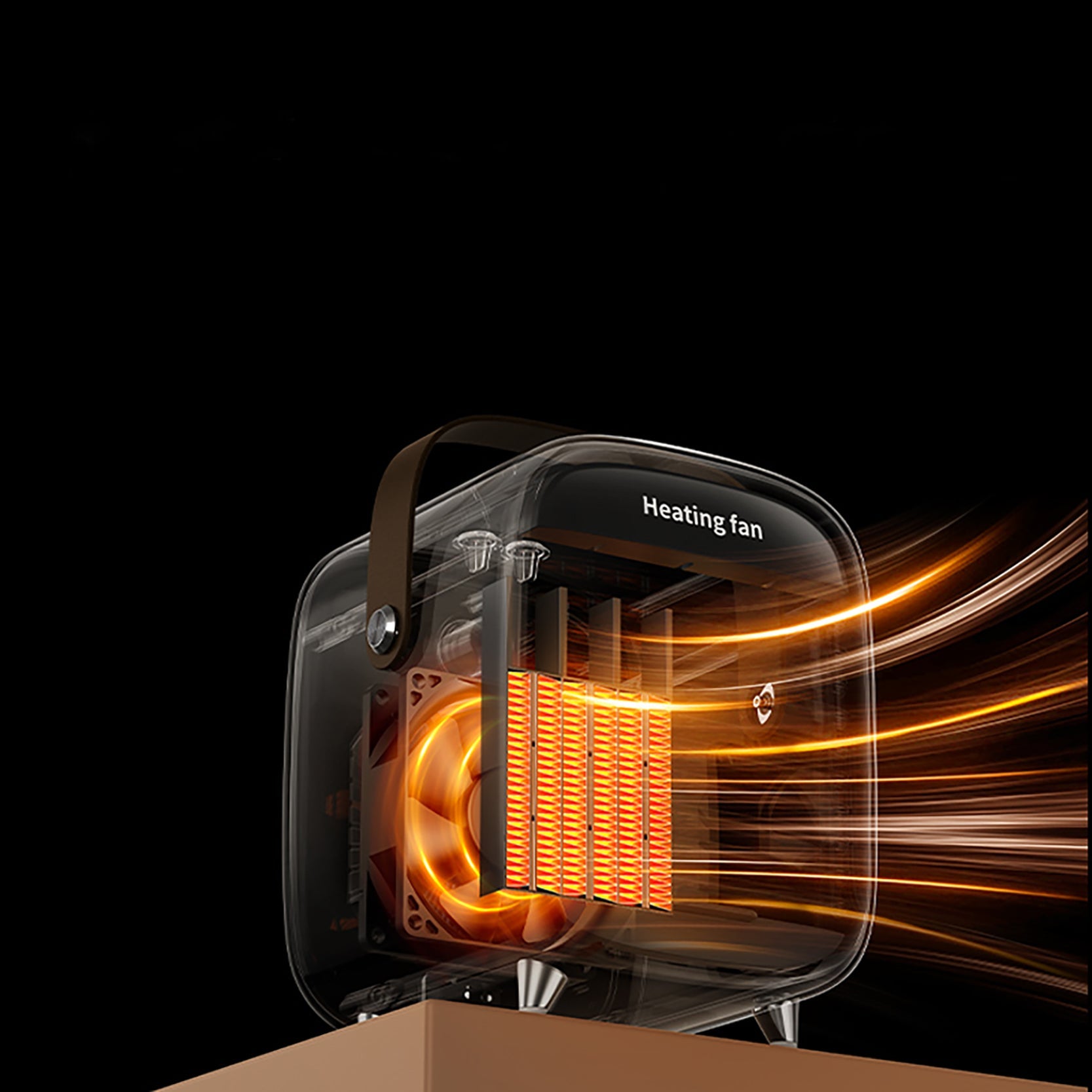 Portable PTC Heat Fan - fabufabu design store