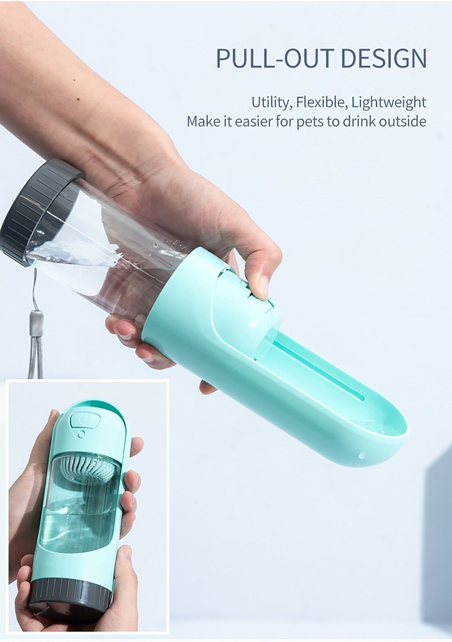 Portable Water Bottle for Pets - fabufabu design store