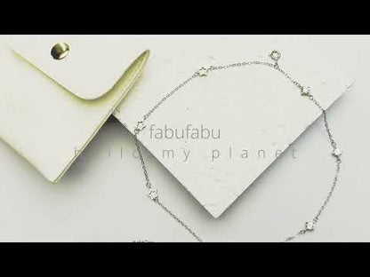 S925 Sterling Silver Stars Bracelet