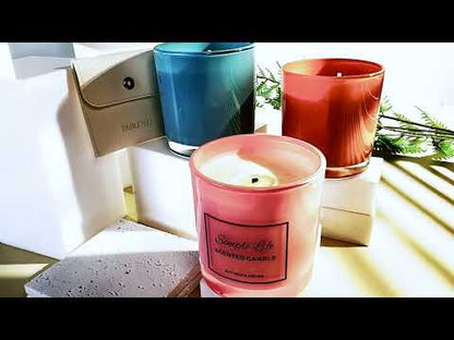 Luxury Sun Orange Tropical Mango Scented Candles 200g