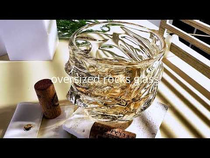 Japan Fashioned Whiskey Glasses 17 Oz Glasses Set of 2