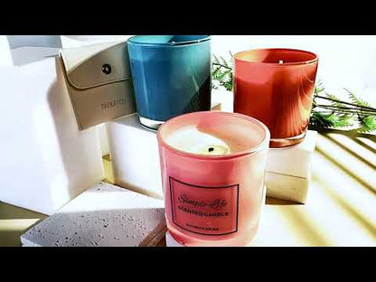 Fabufabu Luxury Aesthetic Rose Scent Scented Candle