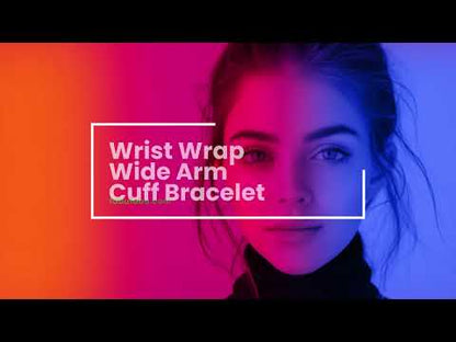Wrist Wrap Wide Arm Cuff Bracelets