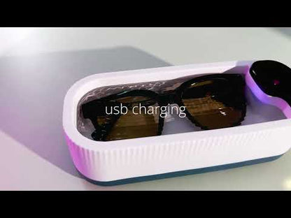 Ultrasonic eyeglass cleaner 300 ml portable professional