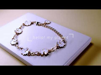 Daisy Flower Bracelet for Women