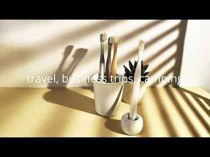 4 Pieces Elevate Your Oral Care with Exquisite Japanese Style Toothbrushes