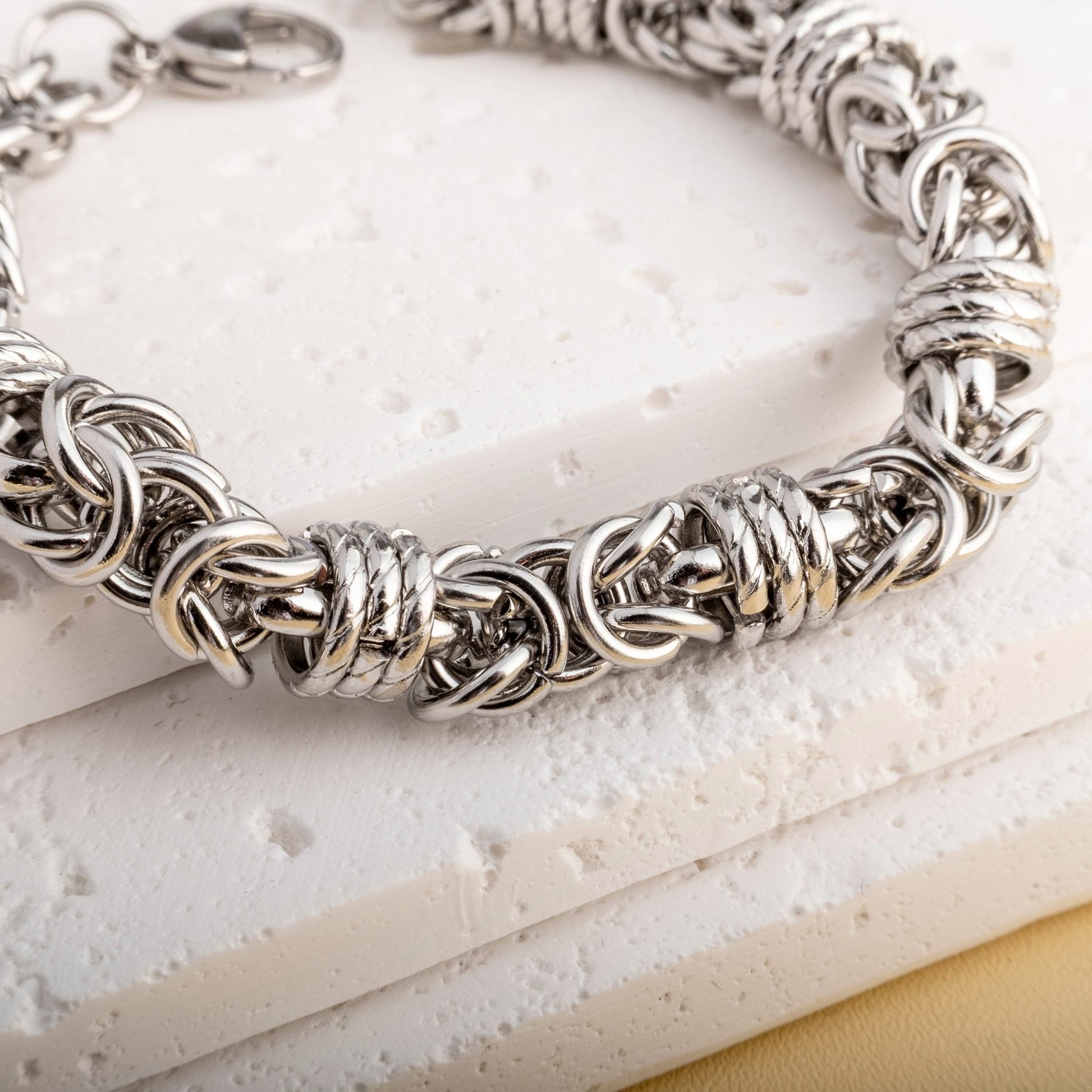 Pure Titanium Chain Bracelet - fabufabu design store