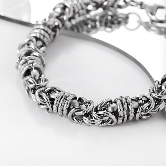 Pure Titanium Chain Bracelet - fabufabu design store