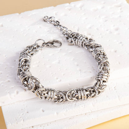 Pure Titanium Chain Bracelet - fabufabu design store