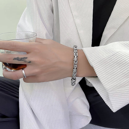 Pure Titanium Chain Bracelet - fabufabu design store