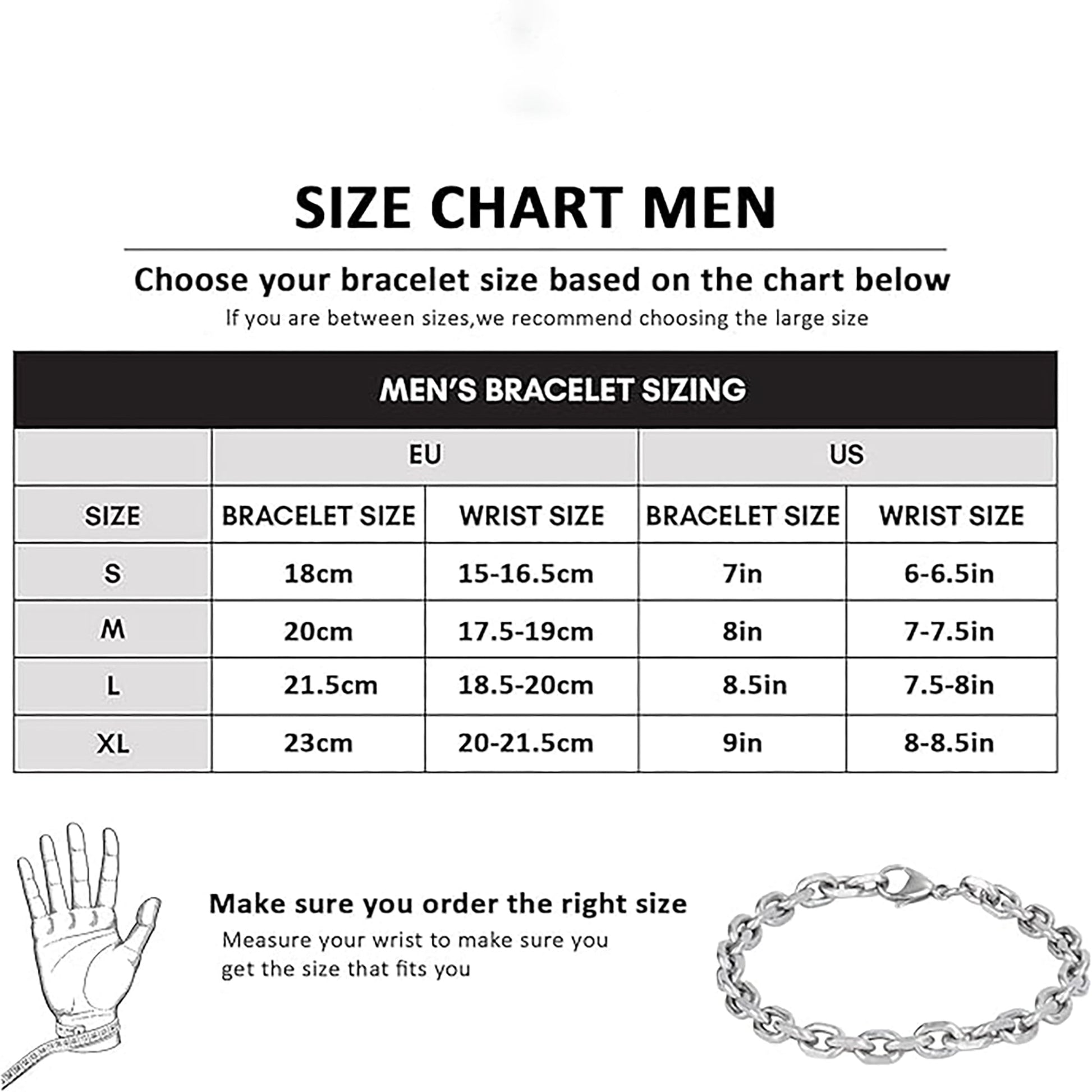 Pure Titanium Chain Bracelet - fabufabu design store