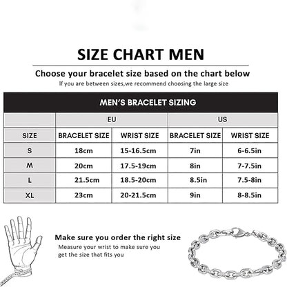 Pure Titanium Chain Bracelet - fabufabu design store