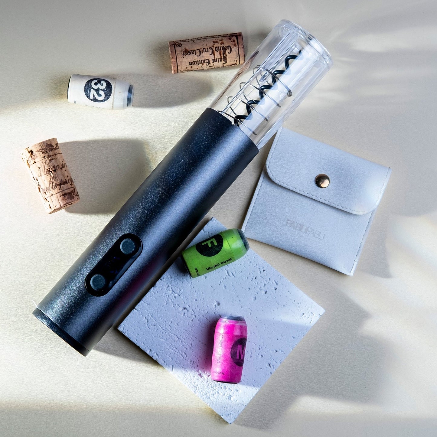 Rechargeable Electric Wine Bottle Opener - fabufabu design store