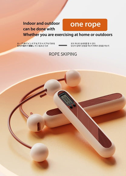 Removable Weighted Cordless Jump Rope with Counter - fabufabu design store