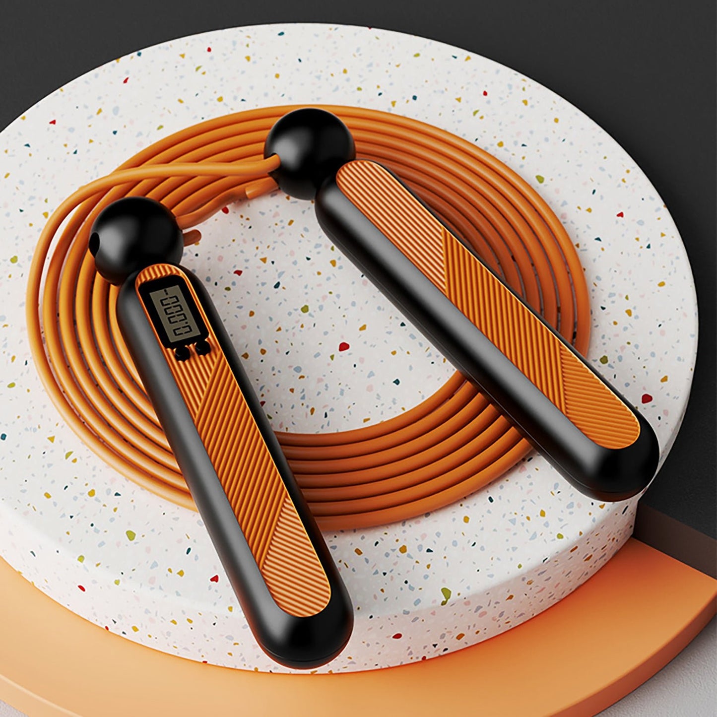 Removable Weighted Cordless Jump Rope with Counter - fabufabu design store