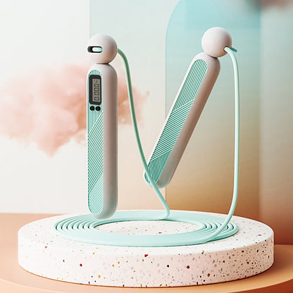 Removable Weighted Cordless Jump Rope with Counter - fabufabu design store