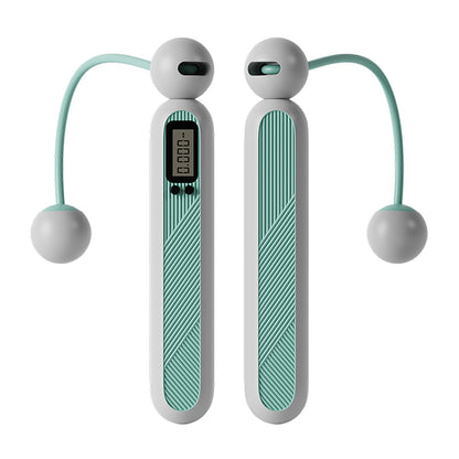 Removable Weighted Cordless Jump Rope with Counter - fabufabu design store