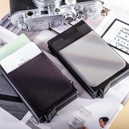 RFID Aluminium Anti - theft Double Holder Credit Card Wallet - fabufabu design store