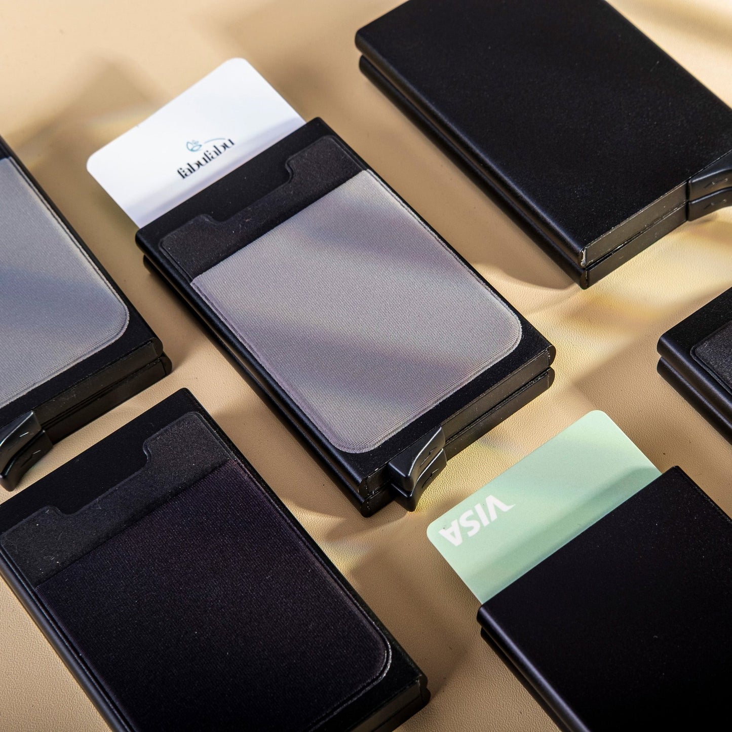 RFID Aluminium Anti - theft Double Holder Credit Card Wallet - fabufabu design store