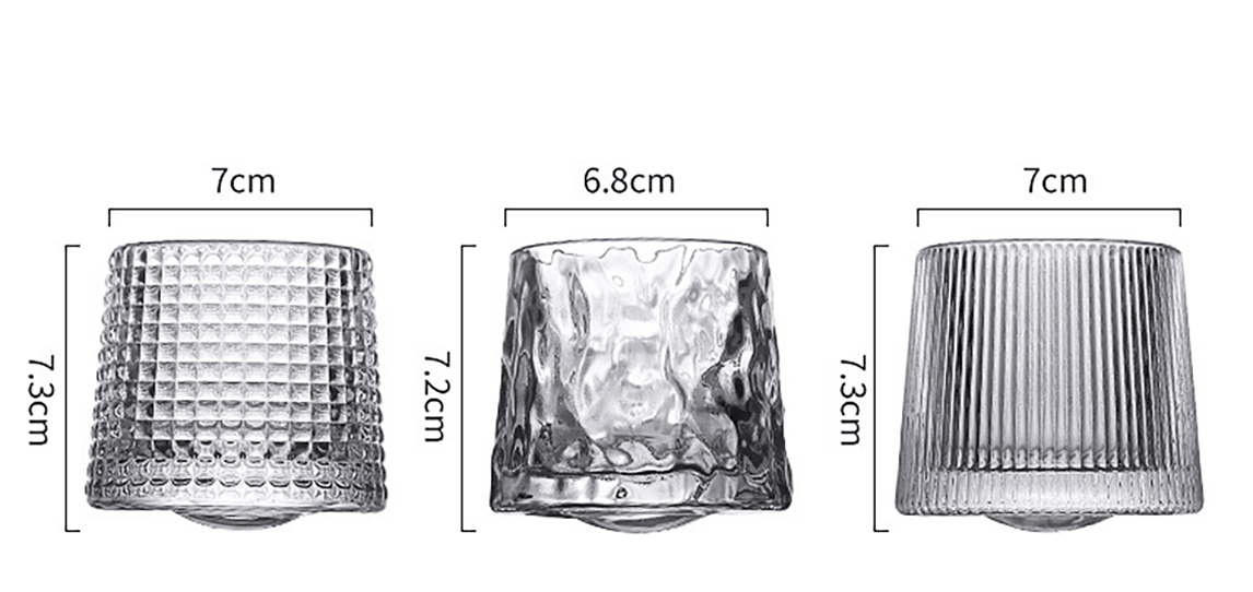 Rotatable Whiskey Glasses - fabufabu design store